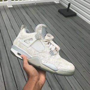 "Laser" Retro Air Jordan 4s